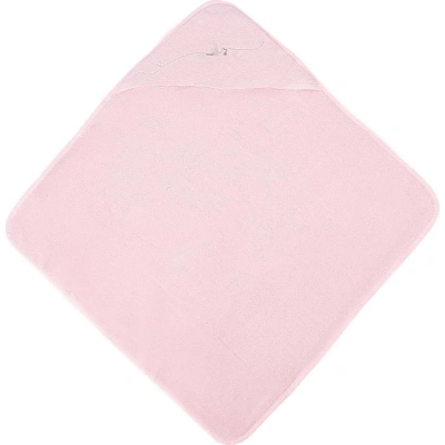 Růžová bavlněná zavinovací dětská deka 75x75 cm Bebemarin – Mijolnir