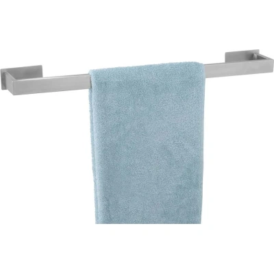 Samodržící držák na ručníky z nerezové oceli v matně stříbrné barvě Genova – Wenko