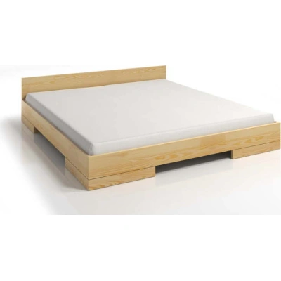 Dvoulůžková postel z borovicového dřeva SKANDICA Spectrum, 160 x 200 cm