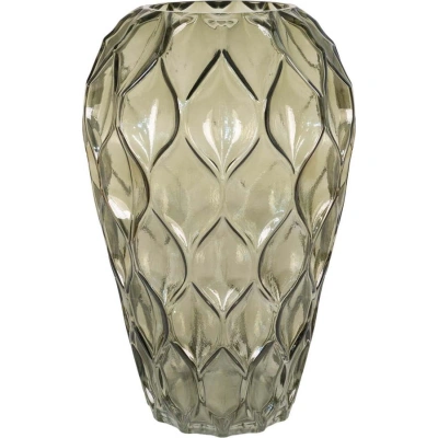 Zelená skleněná ručně vyrobená váza – House Nordic