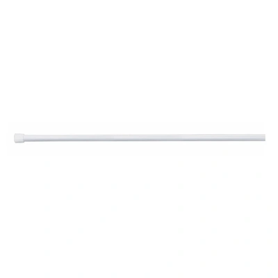 Bílá tyč na sprchový závěs 66 - 107 cm Cameo S – iDesign