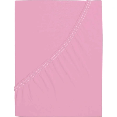 Růžové prostěradlo 180x200 cm – B.E.S.