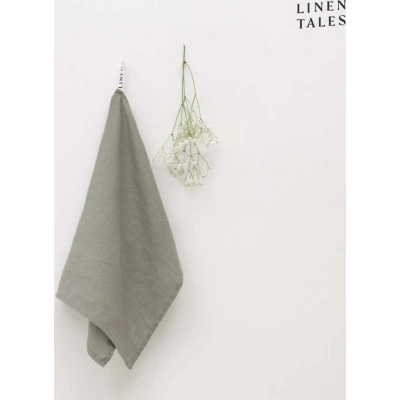 Lněná utěrka 45x65 cm Khaki – Linen Tales