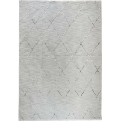 Šedý koberec 133x195 cm Jaipur – Webtappeti