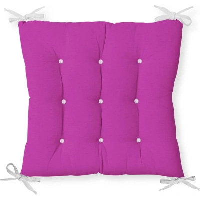Podsedák s příměsí bavlny Minimalist Cushion Covers Lila, 40 x 40 cm