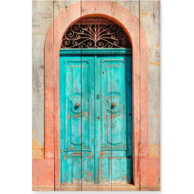 Dřevěná cedule 40x60 cm Door – Really Nice Things