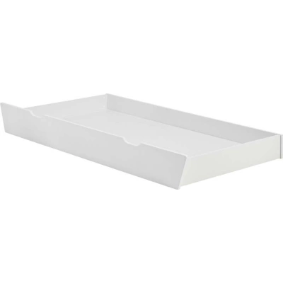 Bílý šuplík pod dětskou postel 90x200 cm Swing – Pinio