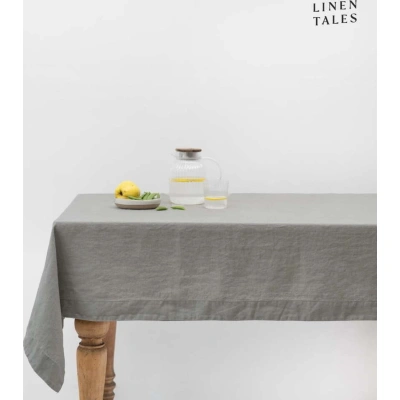 Lněný ubrus 140x250 cm Khaki – Linen Tales