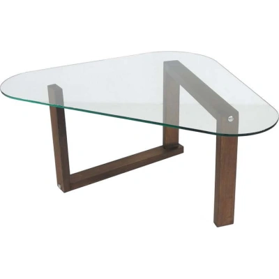 Hnědý konferenční stolek 81x96 cm Cam – Neostill