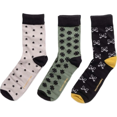 Pánské ponožky velikost 41-45 sada 3 párů Lucky – Gentlemen's Hardware