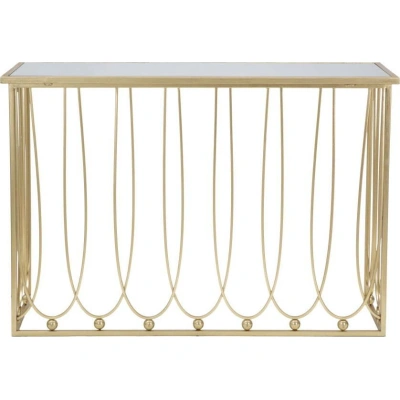 Konzolový stolek ve zlaté barvě 43x120 cm Alesandra – Mauro Ferretti