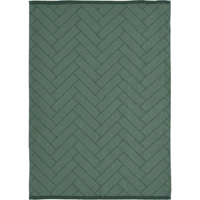 Zelená kuchyňská utěrka z bavlny Södahl, 50 x 70 cm