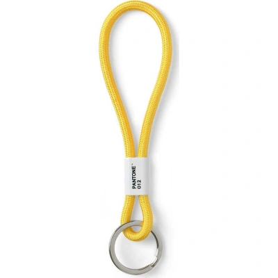 Žluté poutko na klíče Yellow 012 – Pantone