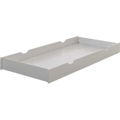 Bílý šuplík pod dětskou postel 90x190 cm SCOTT – Vipack