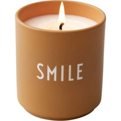 Vonná sojová svíčka Smile – Design Letters