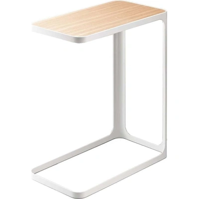 Bílý stolek YAMAZAKI Frame