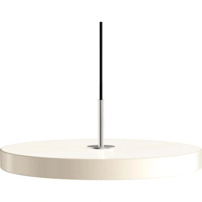 Krémové LED stmívatelné závěsné svítidlo s kovovým stínidlem ø 43 cm Asteria Plus Medium – UMAGE