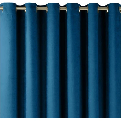 Tmavě modrý závěs 140x175 cm Milana – Homede