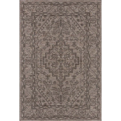 Šedohnědý venkovní koberec NORTHRUGS Tyros, 140 x 200 cm