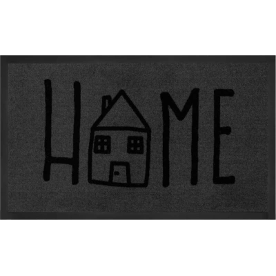 Šedá rohožka Hanse Home Easy Home, 45 x 75 cm