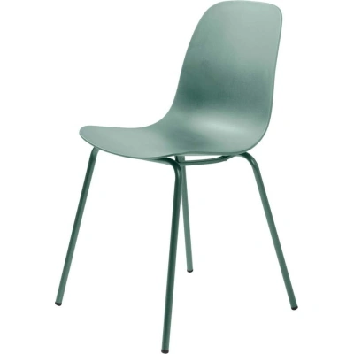 Sada 2 šedozelených židlí Unique Furniture Whitby