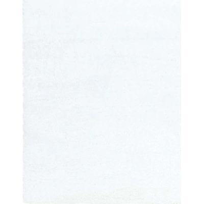 Bílý pratelný koberec 80x150 cm Pelush White – Mila Home