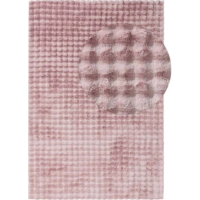 Růžový pratelný koberec 80x150 cm Bubble Pink – Mila Home