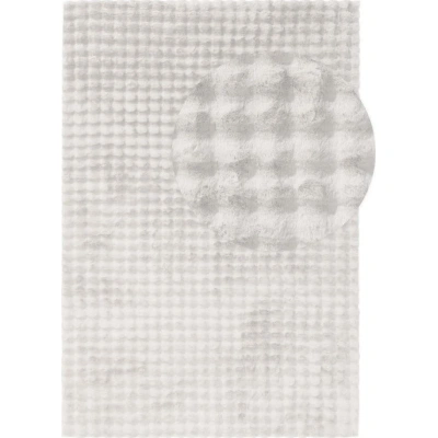 Bílý pratelný koberec 80x150 cm Bubble White – Mila Home