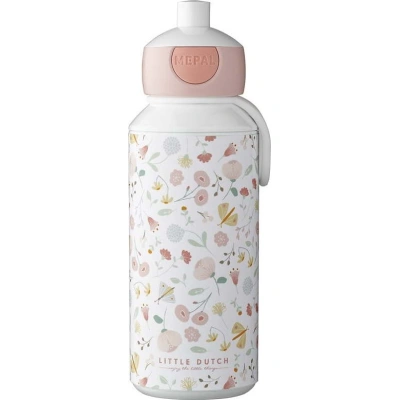 Dětská lahev v bílé a světle růžové barvě 400 ml – Mepal