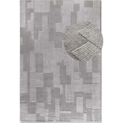 Šedý ručně tkaný vlněný koberec 190x280 cm Wilhelmine – Villeroy&Boch