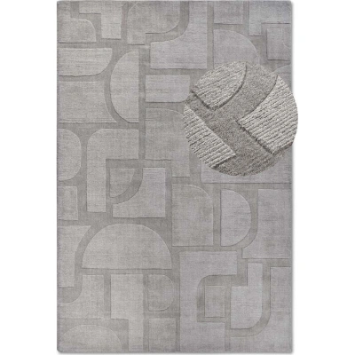 Šedý ručně tkaný vlněný koberec 80x150 cm Alexis – Villeroy&Boch