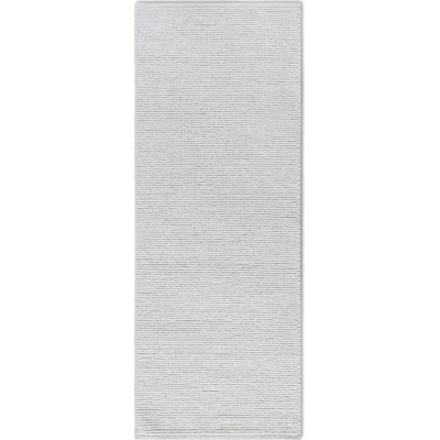 Světle šedý ručně tkaný vlněný běhoun 80x200 cm Francois – Villeroy&Boch