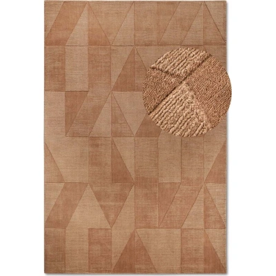 Hnědý ručně tkaný vlněný koberec 190x280 cm Ursule – Villeroy&Boch