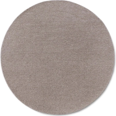 Světle hnědý ručně tkaný vlněný kulatý koberec ø 200 cm Francois – Villeroy&Boch
