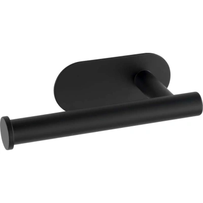 Matně černý samodržící držák na toaletní papír z nerezové oceli Orea – Wenko