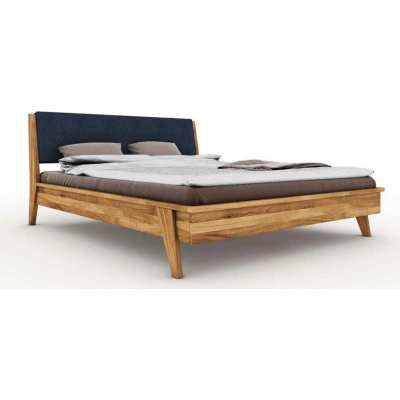 Dvoulůžková postel z dubového dřeva 200x200 cm Retro 1 - The Beds